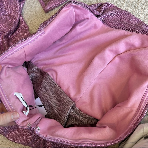 Showpo Strapless Purple Dress - Picture 12 of 12